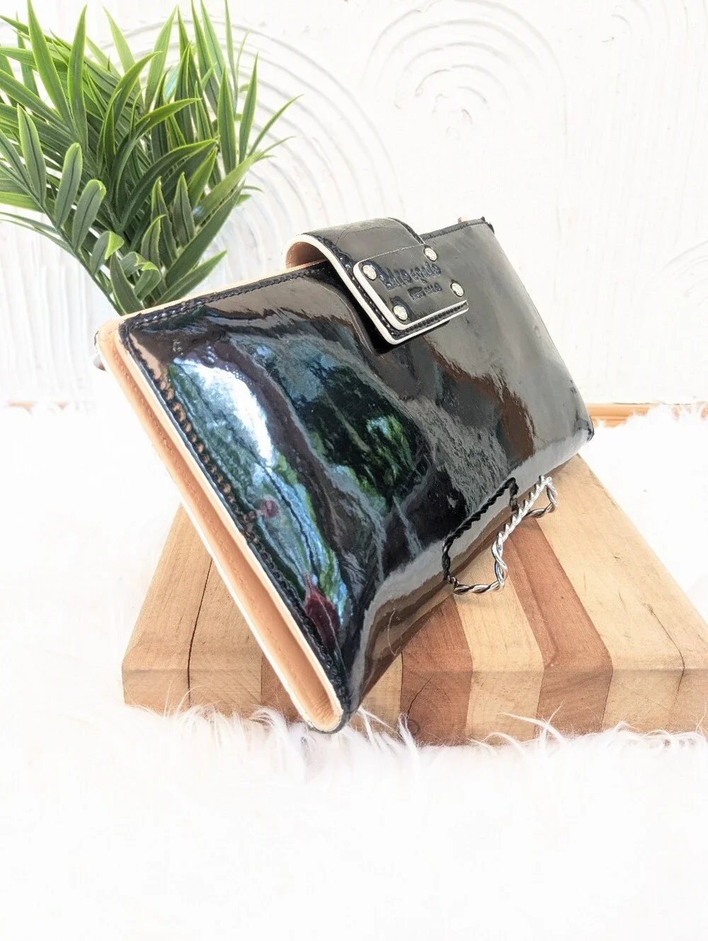 Kate Spade Long Patent Leather Clutch